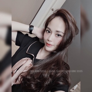 Váy suông đuôi cá cổ sen kèm nơ
