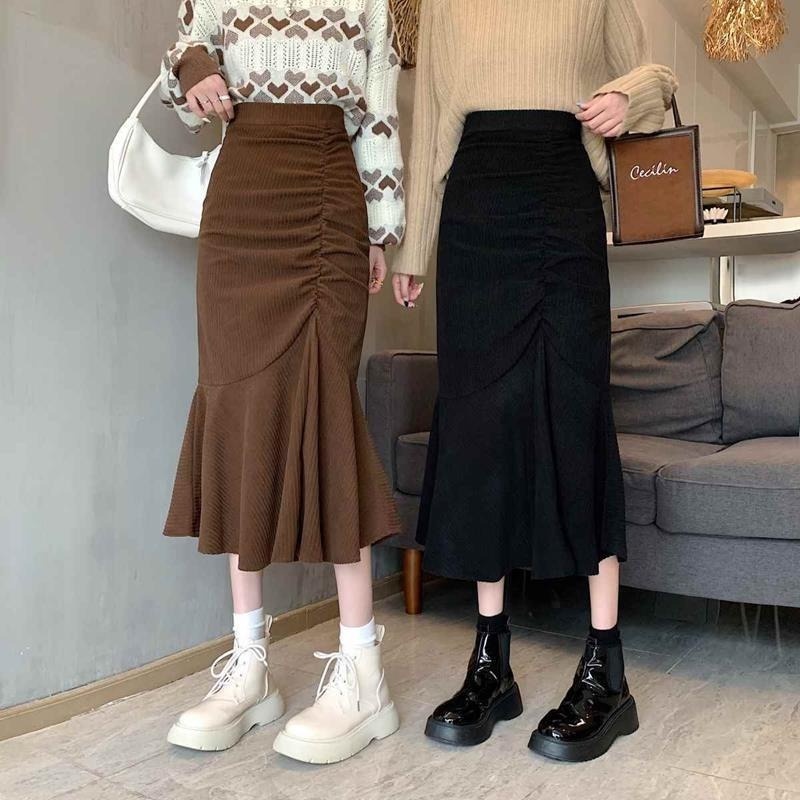Chân Váy Đuôi Cá Ôm Eo Màu Sắc Thời Trang