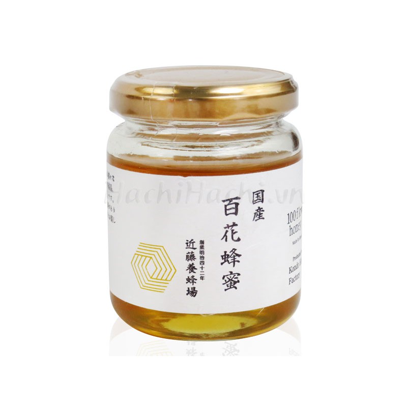 Mật ong bách hoa quốc sản Nhật Bản Kondo Honey - Hachi Hachi Japan Shop