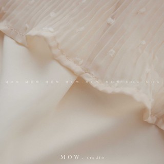 Áo voan phối ren 2 lớp ( Sami top ) made by Mow studio
