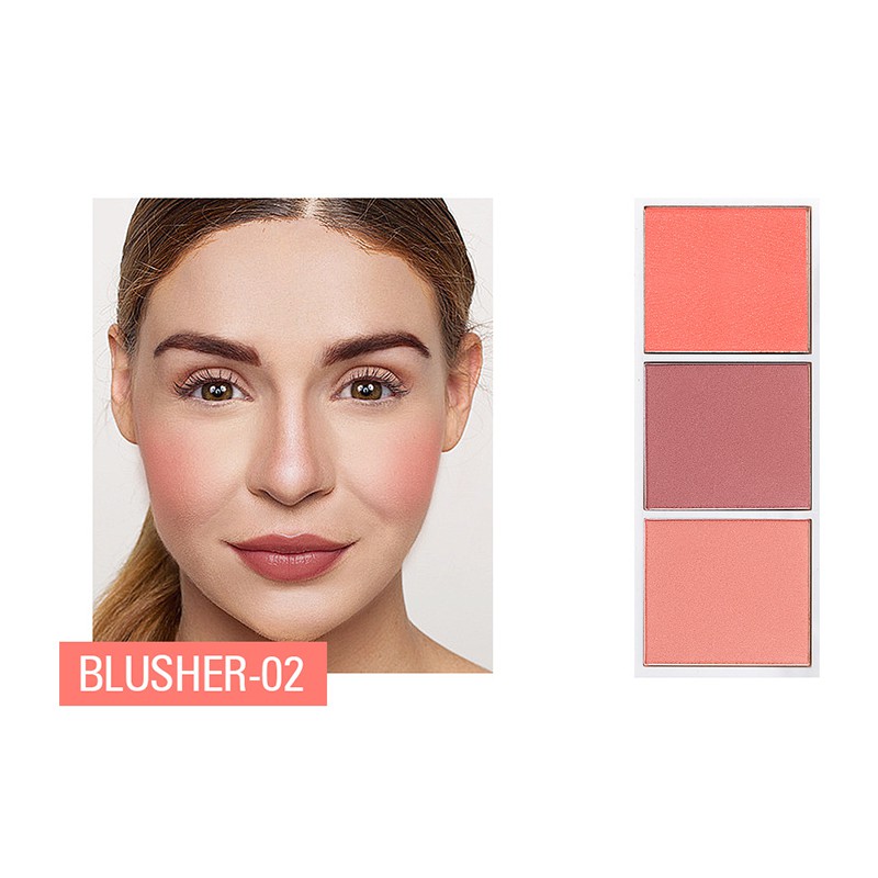 SACE LADY Repairing Board Blush Highlights 3 Color Powder Delicate Natural | BigBuy360 - bigbuy360.vn