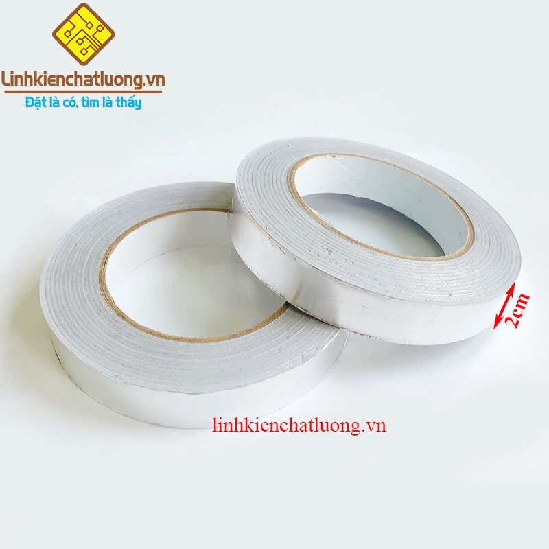 Băng dính bạc bảo ôn cách nhiệt 2cm dài 40m