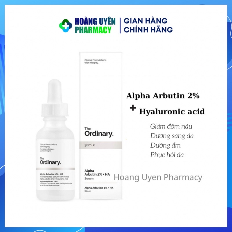 Serum dưỡng sáng da The Ordinary Alpha Arbutin 2% + HA 30ml