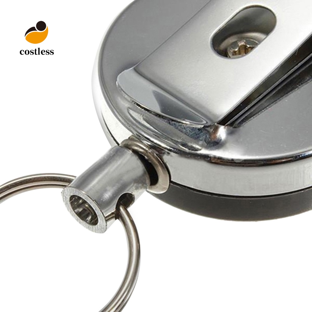 Móc khóa dây rút bằng kim loại tiện dụng