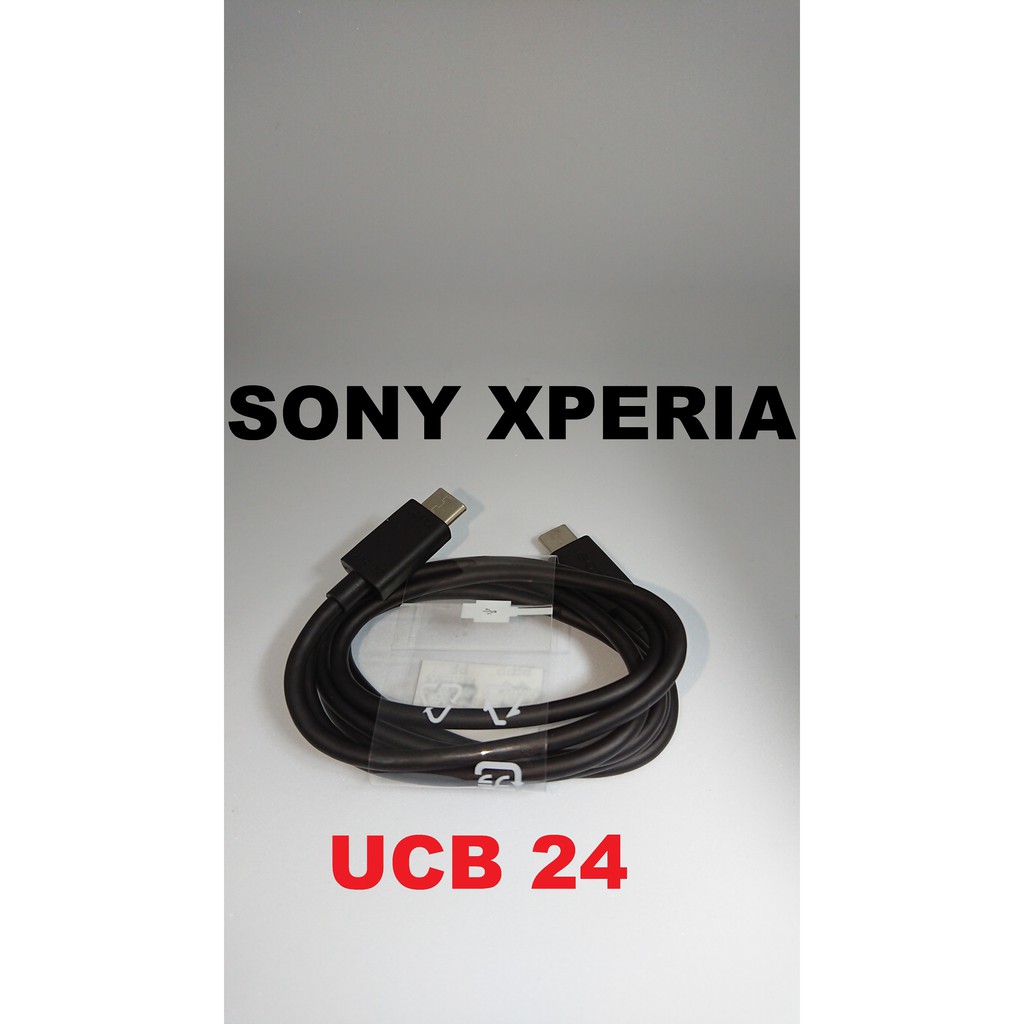 CÁP SẠC CHÍNH HÃNG SONY UCB24/ TYPE C TO TYPE C