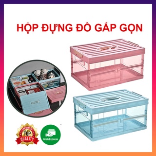 Thùng đựng đồ gấp gọn đa năng, hộp đựng đồ đa năng thùng đựng đồ ô tô - Siêu tiện lợi, nhựa PP cao cấp