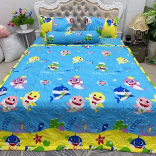 BỘ DRAP COTTON HÀN QUỐC 4 MÓN
