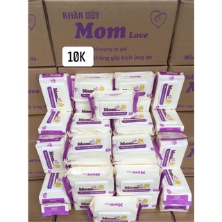 Giấy ướt Momlove cho bé 80 tờ