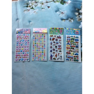 sticker,hình dán trang trí nhiều hình đủ size lựa chọn (1 tập )
