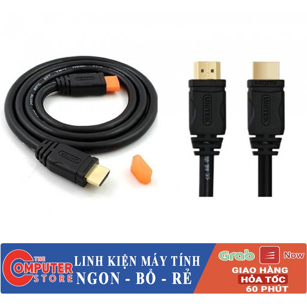 Cáp HDMI Unitek 1.5M/3M ( Cáp xịn hỗ trợ Full HD, 3D, 4K x 2K ,Bảo hành 12 tháng , FREE SHIP ĐƠN TỪ 50K )