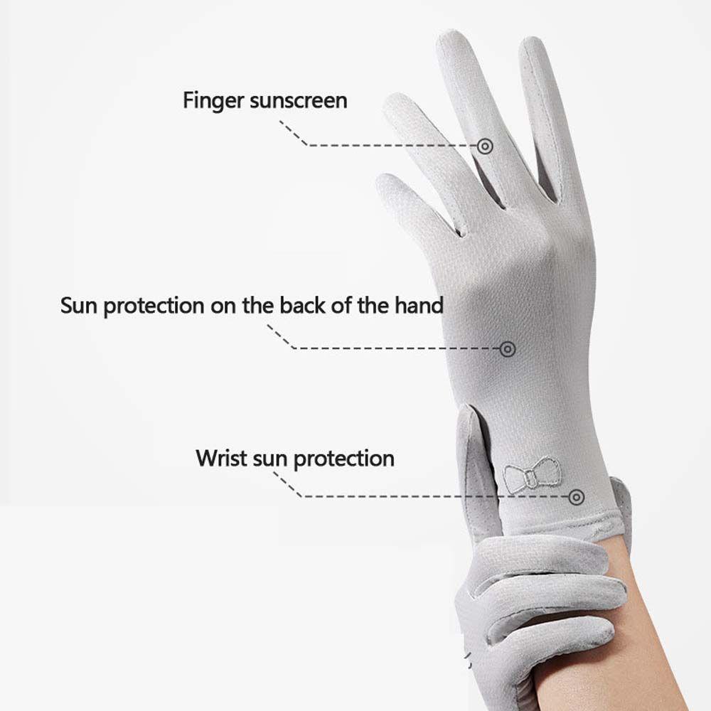 Đôi Găng Tay Chống Nắng Chống Tia UV Chống Trượt Họa Tiết Cây