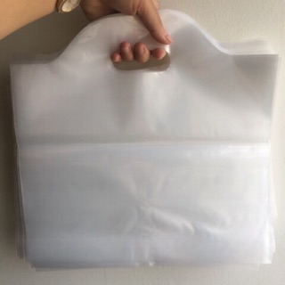 2 kg túi đựng 2 ly, 2 cốc trà sữa mang về có vách ngăn