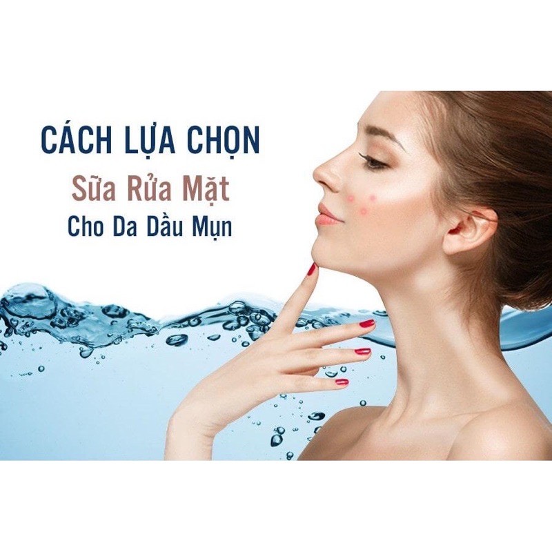 Sữa rửa mặt Dermacos hàng Balan dành cho da dầu mụn