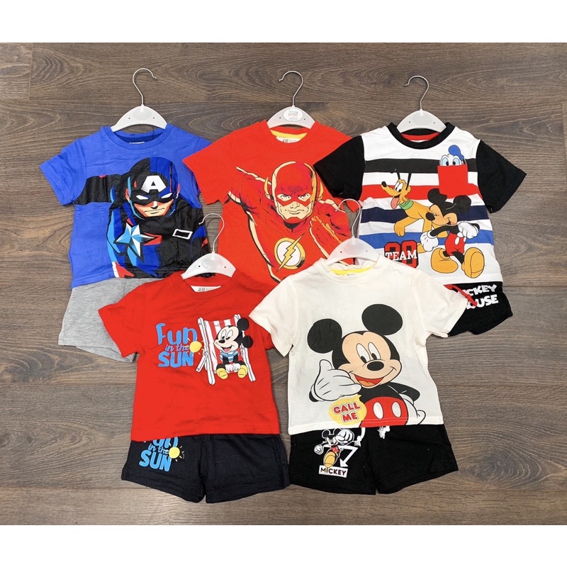 Bộ short Disney, siêu anh hùng bé trai-MS91