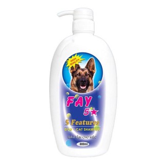 Sữa tắm fay 5 sao 800ml cho thú cưng