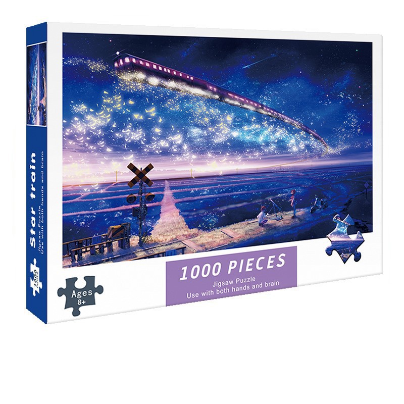 Bộ Tranh Ghép Xếp Hình 1000 Pcs Jigsaw Puzzle ( Tranh Ghép 75*50cm ) Bản Thú vị Cao Cấp