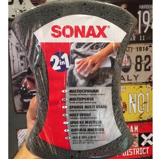Bọt biển rửa xe tạo siêu bọt từ Đức Sonax Multi Sponge