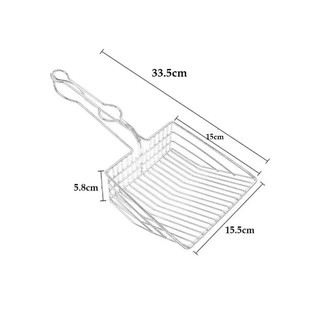 Xẻng xúc cát cho mèo bằng inox. Nếu nhà bạn nuôi trên ba bé mèo đây là chân ái dành cho bạn. Xẻng xúc cát mèo inox 𝑭𝑹�