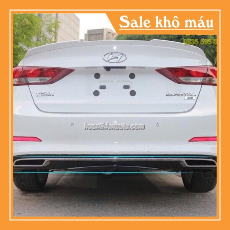 [ GIẢM GIÁ ]  Lip sau chia 2 pô cho Elantra 2016-2017-2018mẫu Mercedes E250 hình ảnh thật