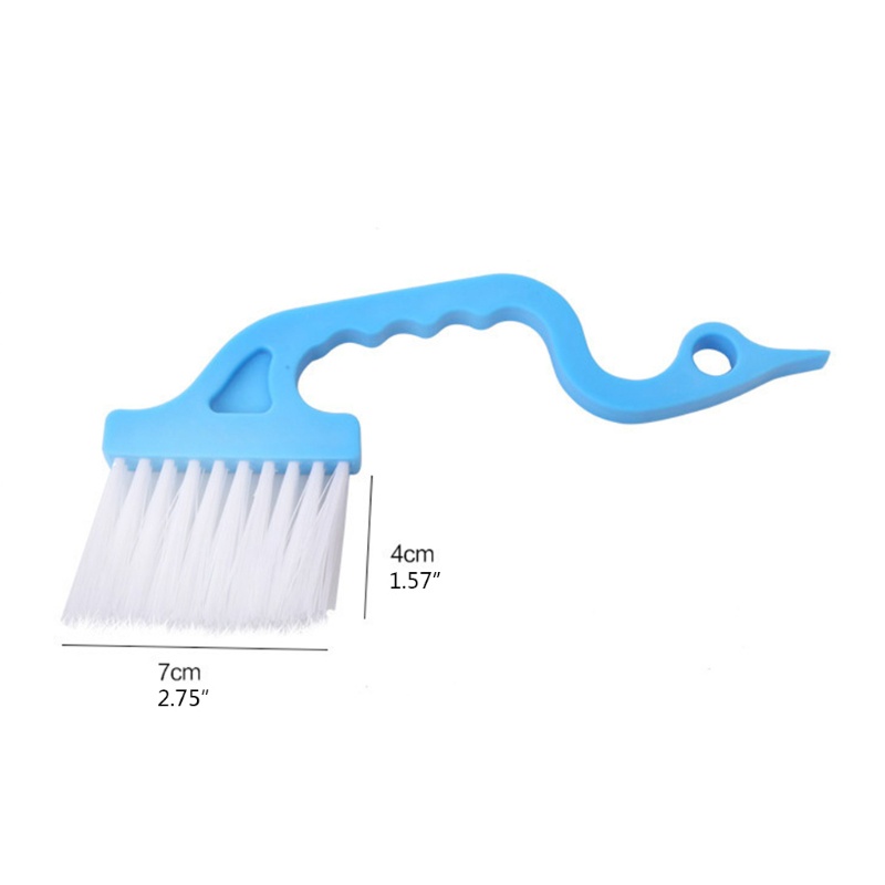 Chổi Vệ Sinh Rãnh Cửa Trượt Tay Cầm Hình Thiên Nga Sáng Tạo