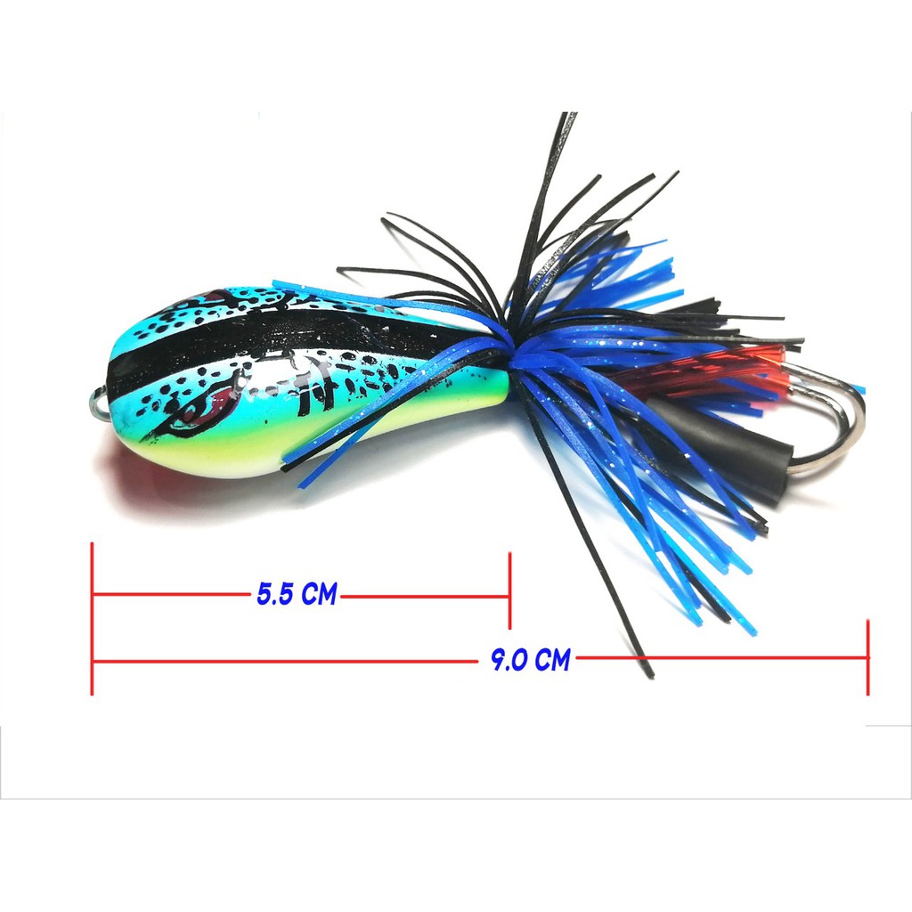 Mồi Câu Lure Cá Lóc Jump Frog Pass Chuyên Đồ Câu Lure_Nhái Nhảy Câu Câu Lure 3D Jump Frog Pass_Hàng Chính Hãng-Lure _30