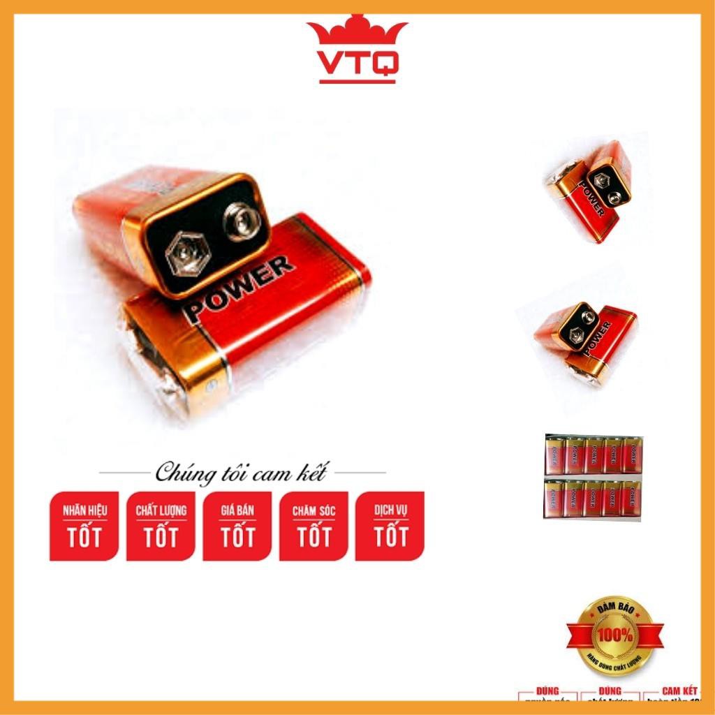 Pin 9V POWER dùng cho bộ test mạng, mic hát...cực bền,giá rẻ.shopphukienvtq