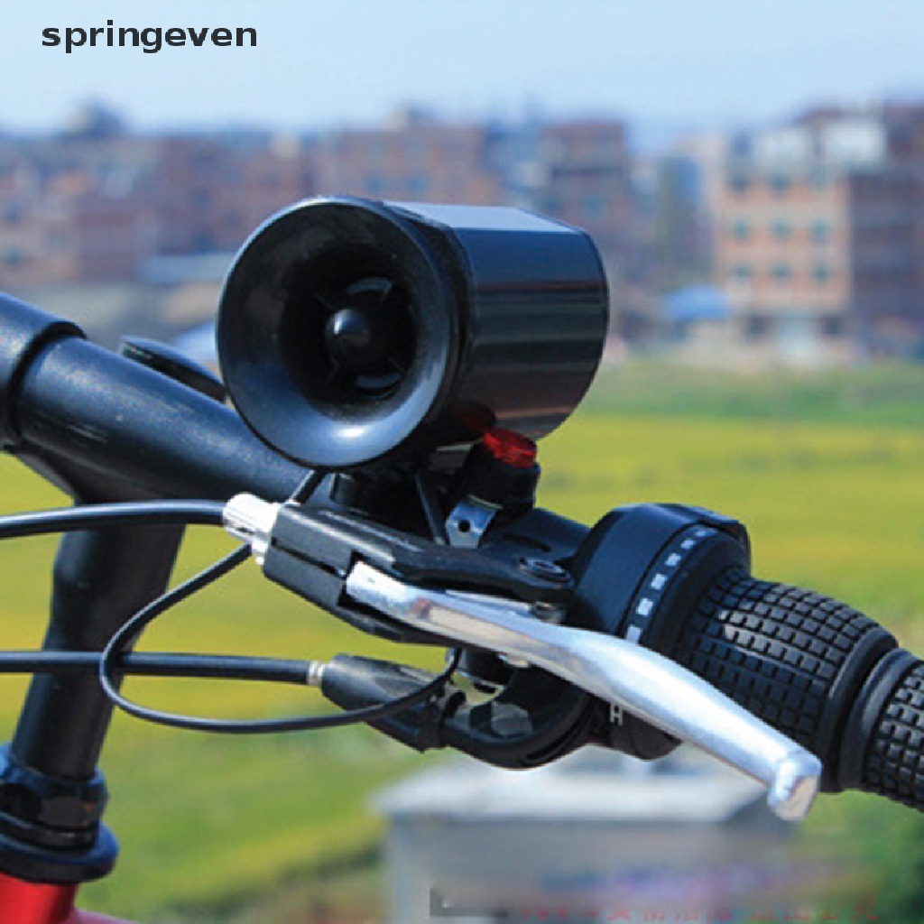 Còi Xe Đạp Điện 6 Âm Thanh Lớn Màu Đen