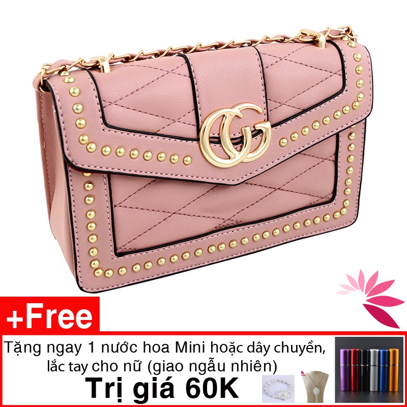 Túi xách nữ da mềm, thời trang Hàn Quốc tặng nước hoa - TX06