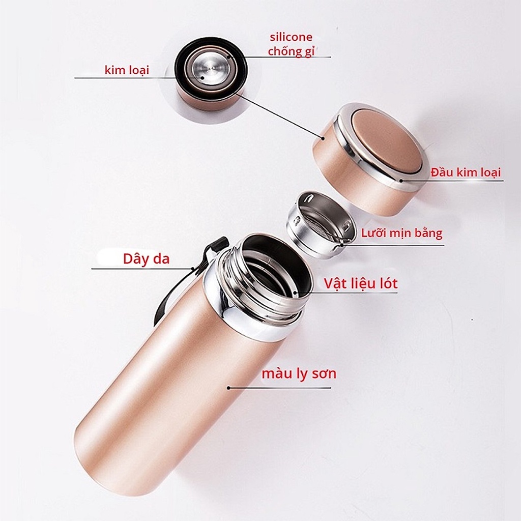 Bình Giữ Nhiệt Inox Bottle Sport 1000ML Và 800 ML INOX 304 Full Hộp Chuẩn Xịn Kiểu Dáng Thể Thao Có Dây Xách Hàng Loại 1