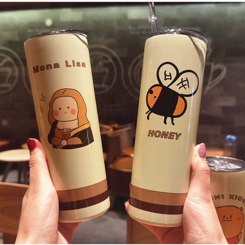 Ly Giữ Nhiệt 600ML Cute