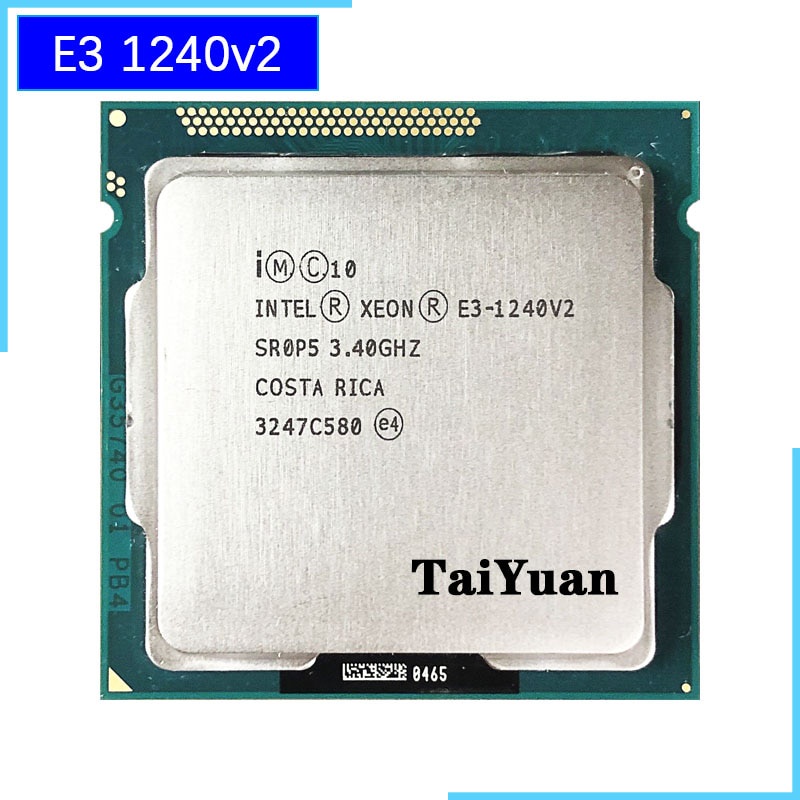 Intel Xeon E3-1240 v2 E3 1240v2 E3 1240 v2 3.4 GHz Quad-core CPU 8m 69W ...