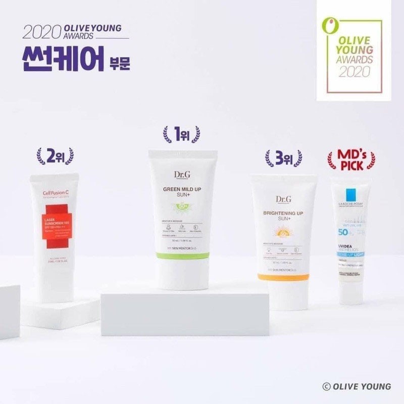 Kem chống nắng Dr.G BRIGHTENING UP Sun Hàn Quốc cho da nhạy cảm 50ml | BigBuy360 - bigbuy360.vn