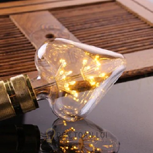Bóng Đèn Kiểu 💖 HÌNH TRÁI TIM 💖 mẫu đèn LED hoa hình trái tim trang trí quán trà sữa