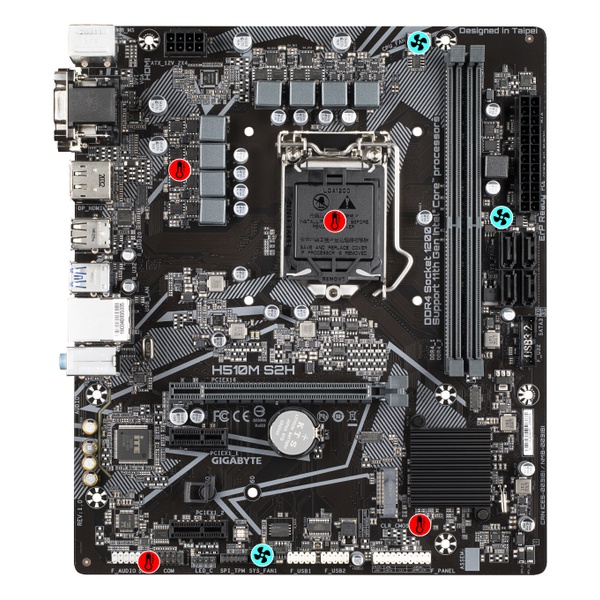 Bo Mạch Chủ Mainboard Gigabyte H510M S2H V2 - Hàng Chính Hãng