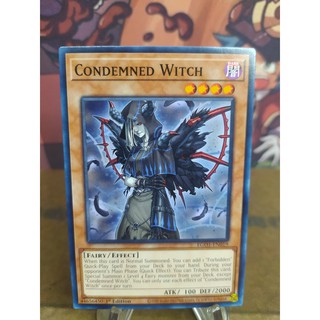 Thẻ bài yugioh | condemned witch - ego1-en019 - common 1st edition