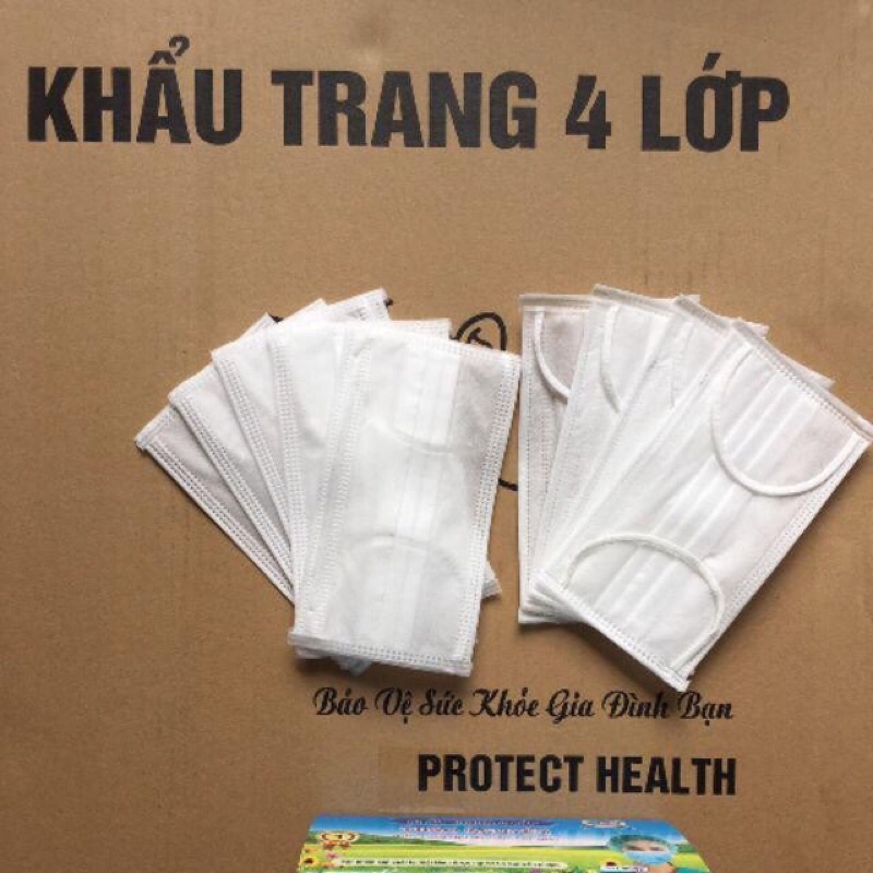 khâu trang y tế 4 lớp