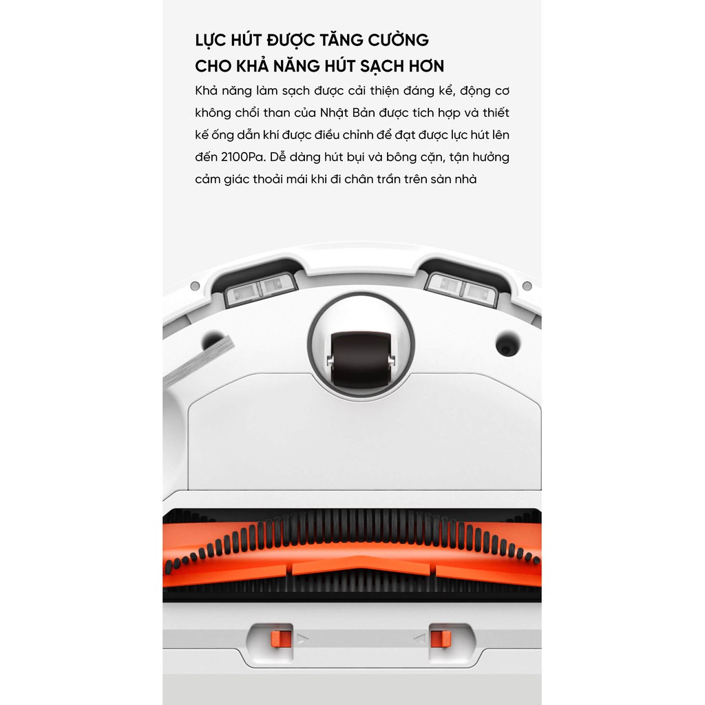 Robot hút bụi kèm lau nhà thông minh Xiaomi Vacuum MOP P STYJ02YM