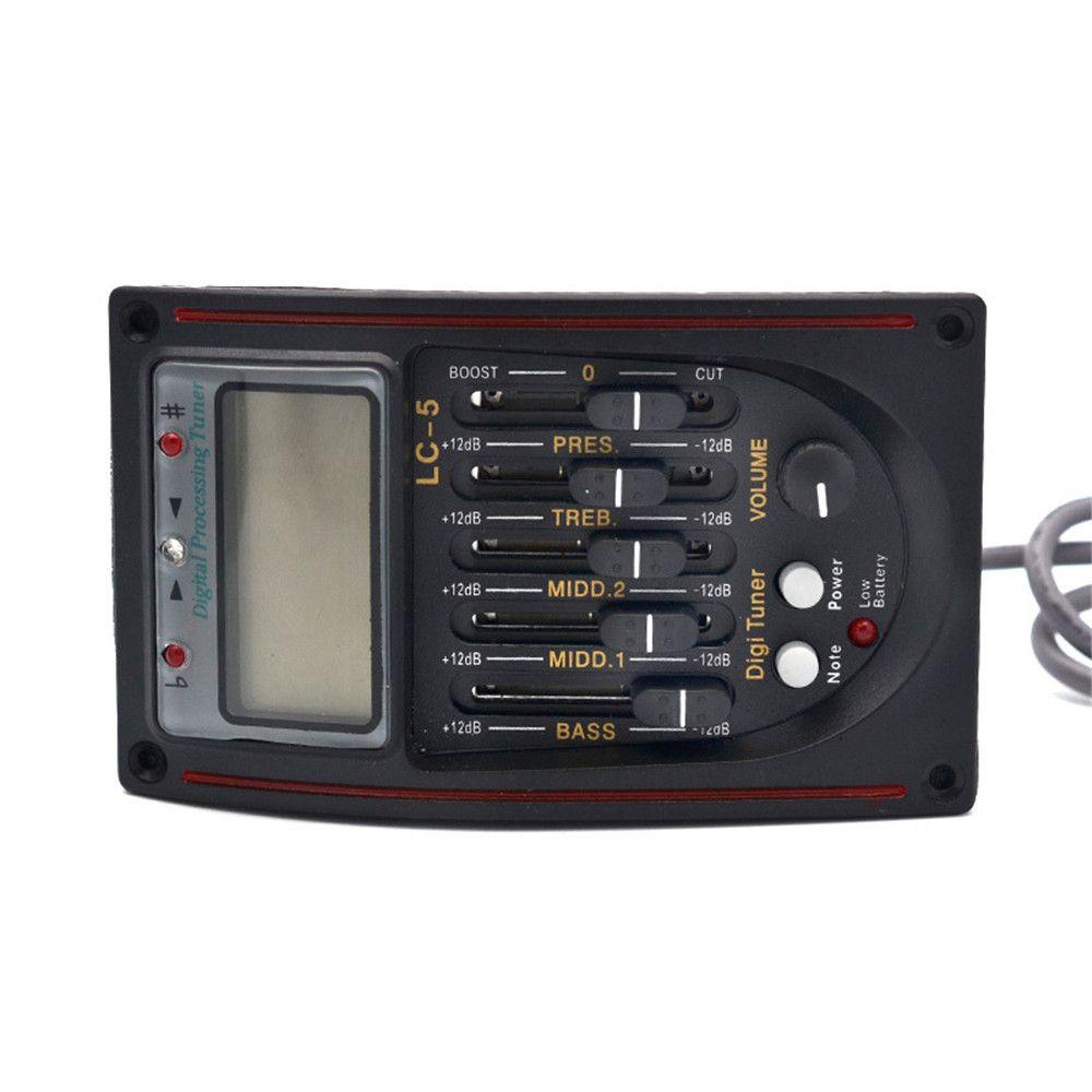 Thiết Bị Cân Bằng EQ LC-5 Có Màn Hình LCD Cho Đàn Guitar Acoustic