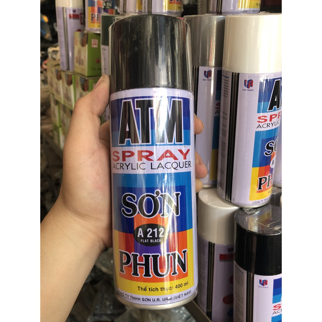 Sơn Xịt ATM Chính Hãng 400ml Đủ Các Màu