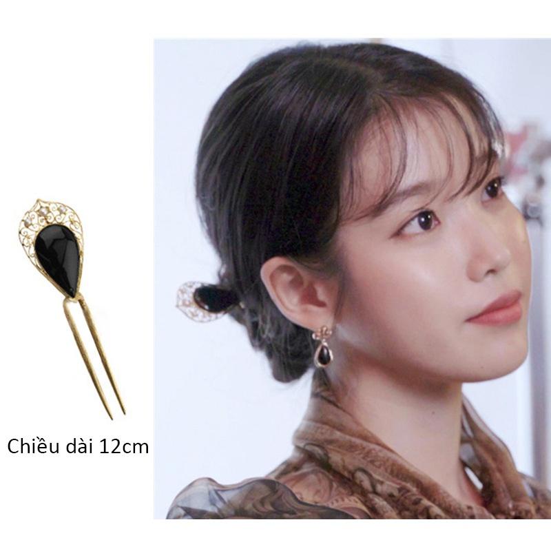 Trâm cài tóc kim loại mẫu ca sĩ IU sang chảnh HOT