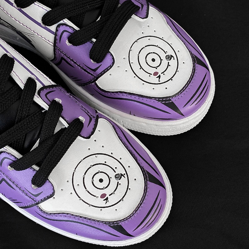 Giày Thể Thao Nam In Hình Nhân Vật Uchiha Obito Trong Naruto