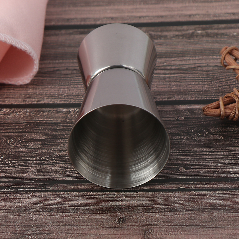 [extremewellknownbling]15/30 Ml Stainless Steel Cocktail Shaker Cup Bar Dual Shot Drink Spirit Measure
