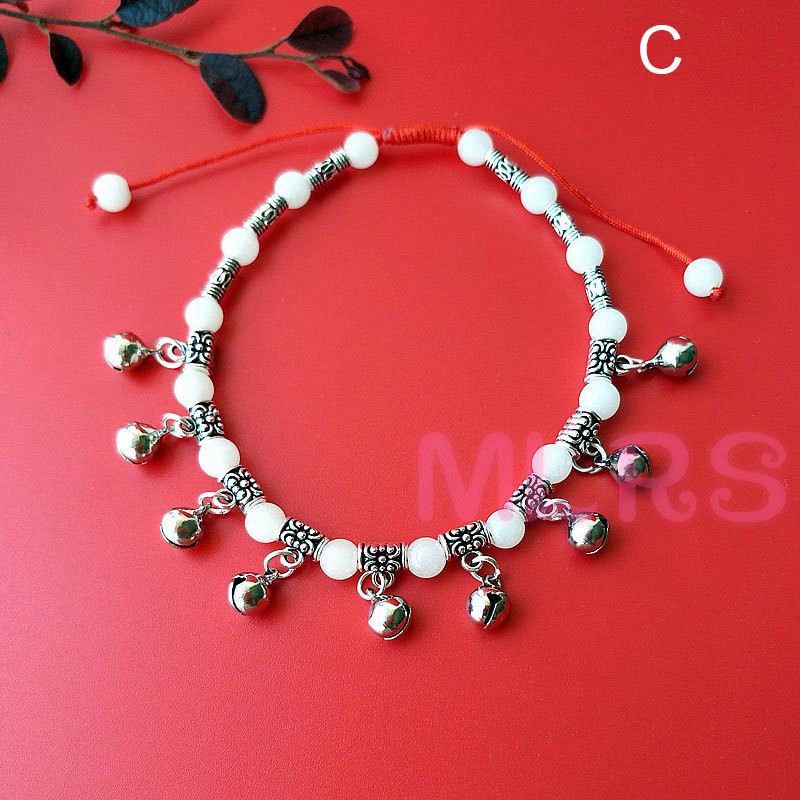 Lắc Chân Gắn Chuông Phát Sáng Dạng Quang Phong Cách Cổ Điển Cho Nữ | BigBuy360 - bigbuy360.vn