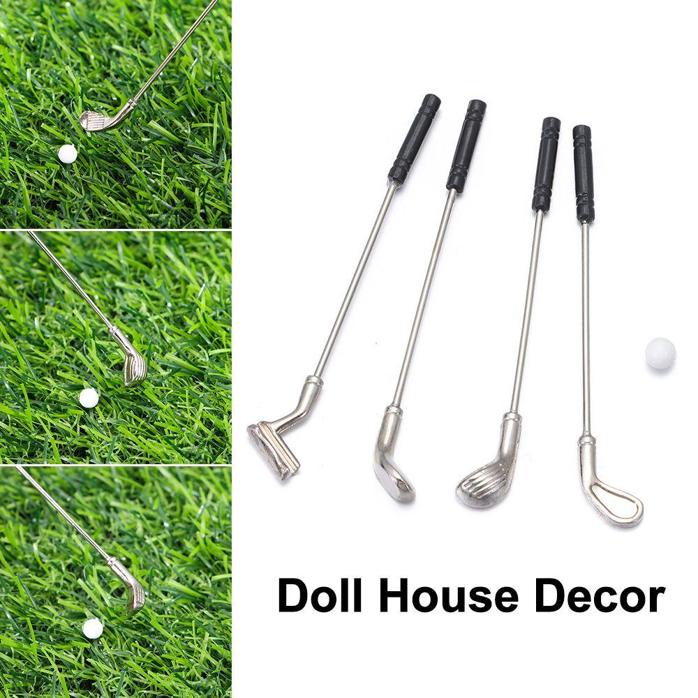 Bộ 5 Món Đồ Chơi Đánh Golf Trang Trí Nội Thất Ngoài Trời Cho Bé