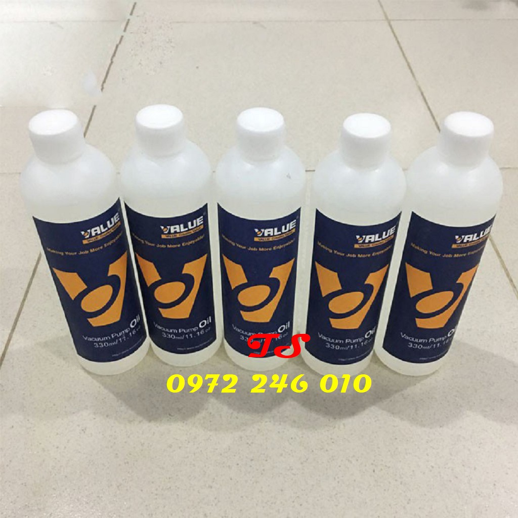 Dầu bảo trì Value VPO [FREESHIP] Dầu máy hút chân không chính hãng Value (1 lọ = 330 ml)