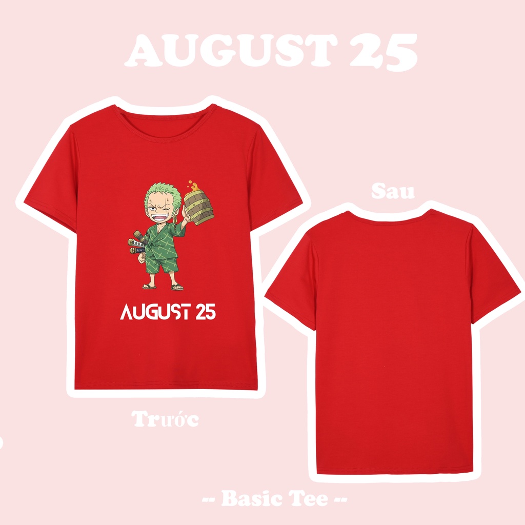 20kg-60kg | Áo thun form rộng tay lỡ cho bé Trai Zoro One piece Vua hải tặc