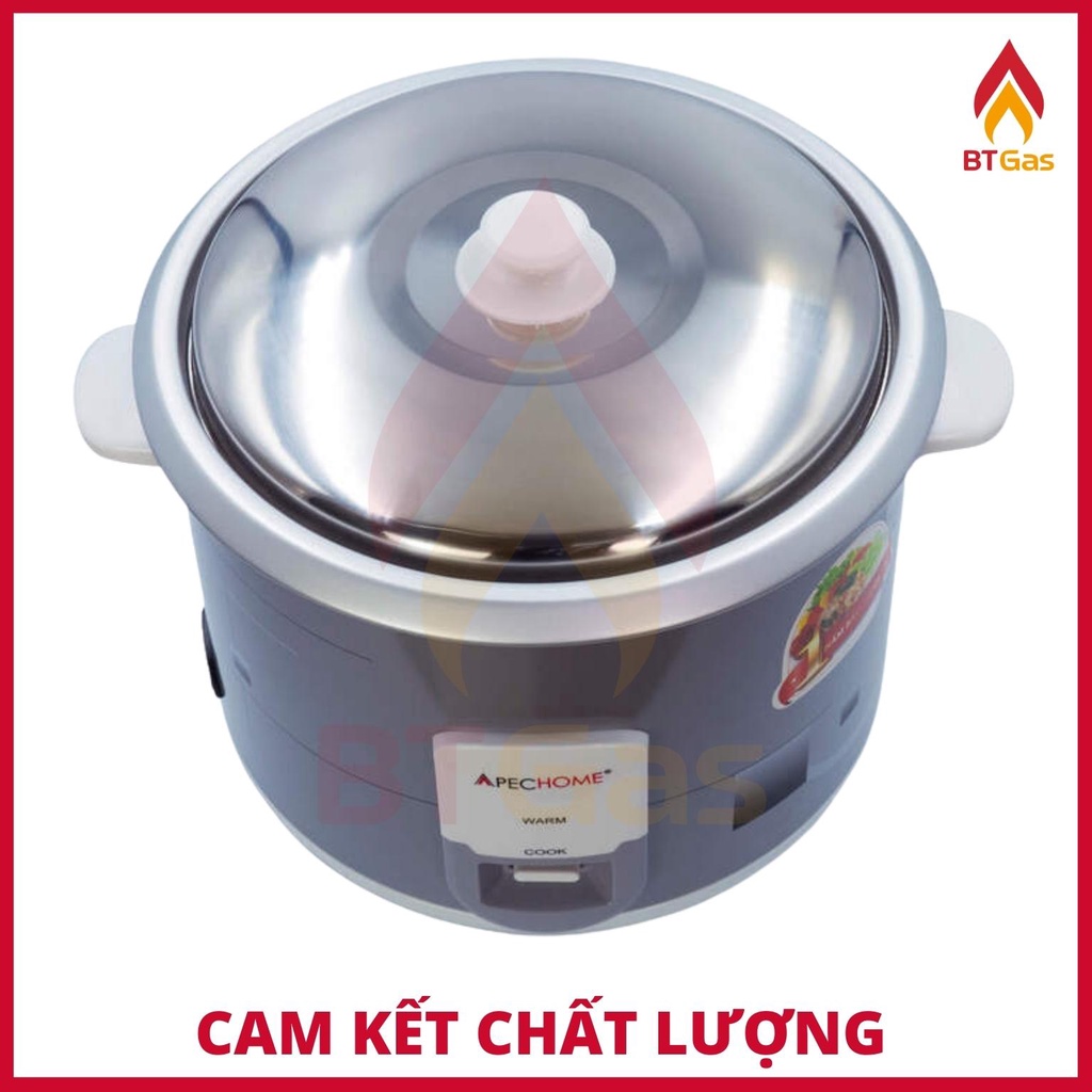 [Mã ELHADEV giảm 4% đơn 300K] Nồi cơm điện nắp rời Apechome APH-222R 1.8 Lít - Hàng Chính Hãng - Bảo hành 12 tháng