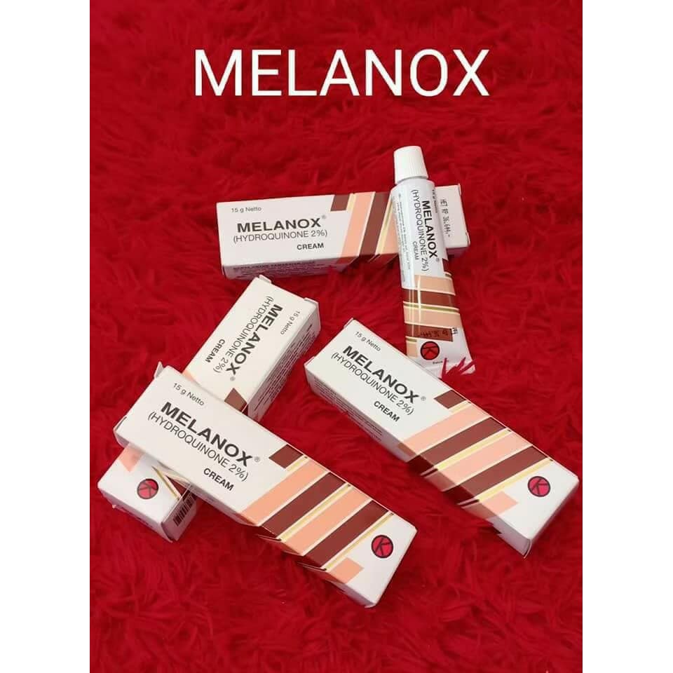 Melanox Hydroquinone 2%, 4% (15g)- Kem hỗ trợ giảm thâm nám, tàn nhang