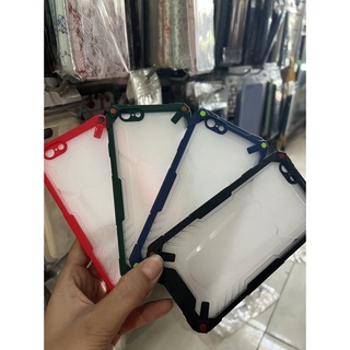 Ốp lưng điện thoại Iphone 6 / 6G nhựa cứng trong nhám viền silicon đa màu khác nhau chống sốc đặc biệt