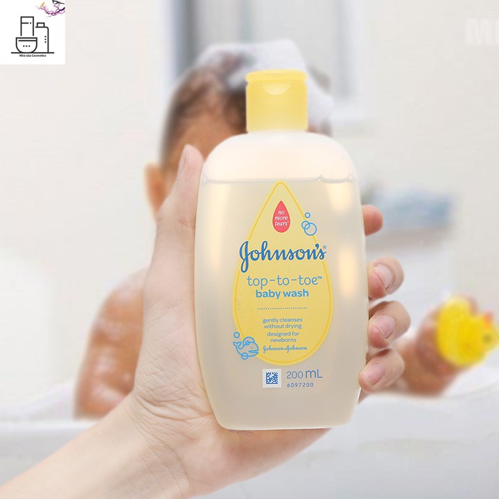 Sữa tắm gội Johnson's Baby Top to toe 200ml